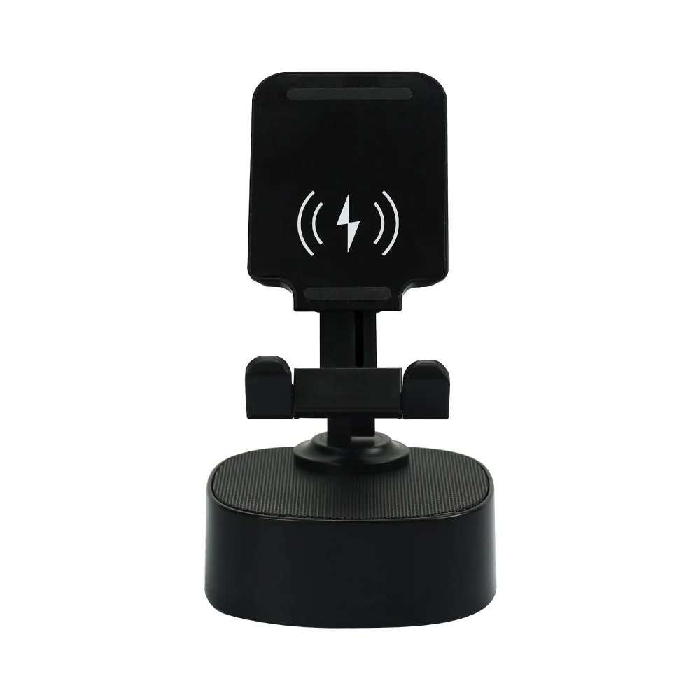 Wireless Fast Charger 15W with BT Speaker and RGB LED Logo