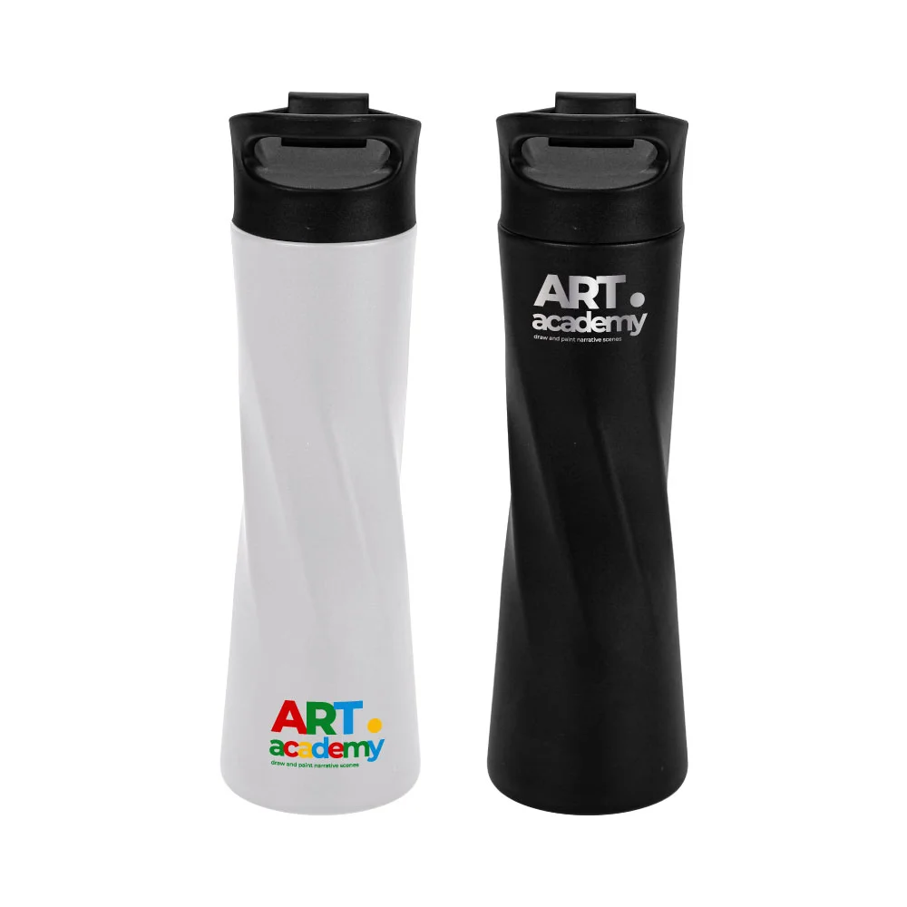 Double Wall SS Bottles Slim Waist Design 500 ml