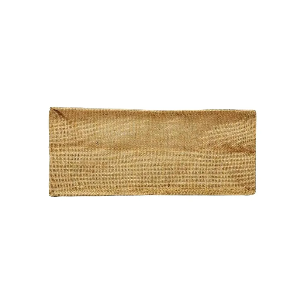 Laminated Cotton Bags with Natural Jute Gusset 10 Oz