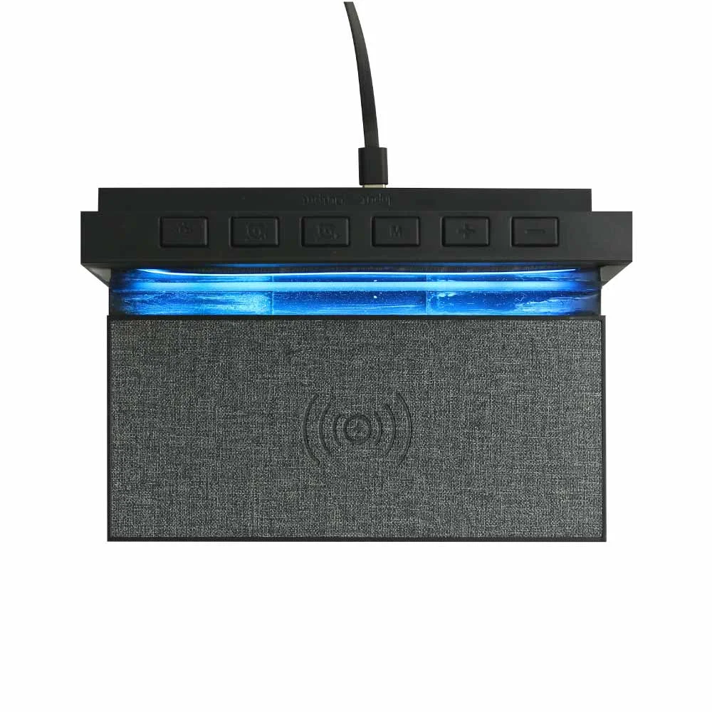 Dorniel Alarm Clock, 15W Wireless Charger and Night Light