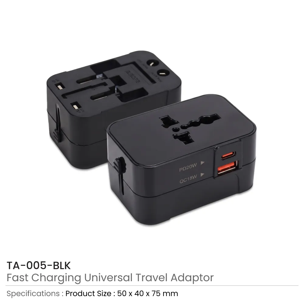 Fast Charging Universal Travel Adaptors 20W