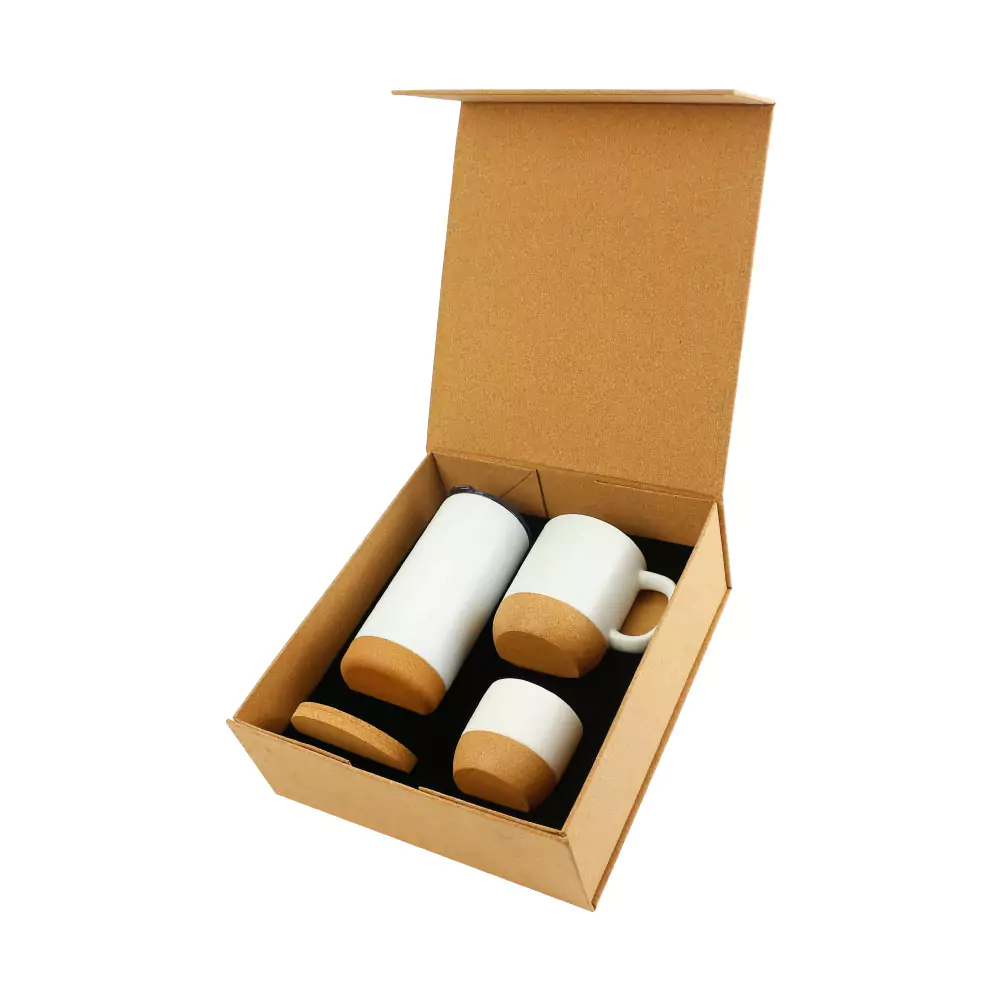 Cork Drinkware Ramadan Gift Sets in a Cardboard Gift Box