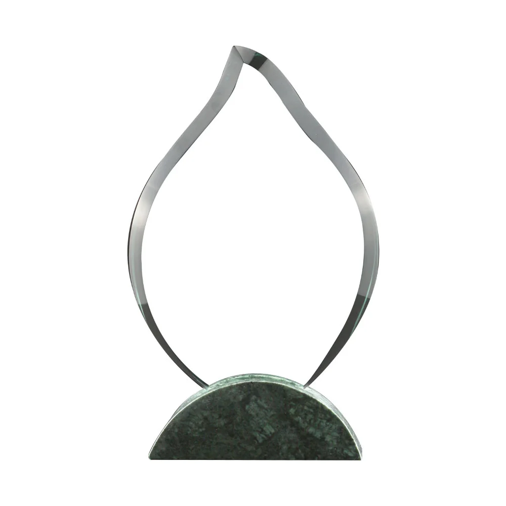 Flame Shaped Crystal & Marble Awards