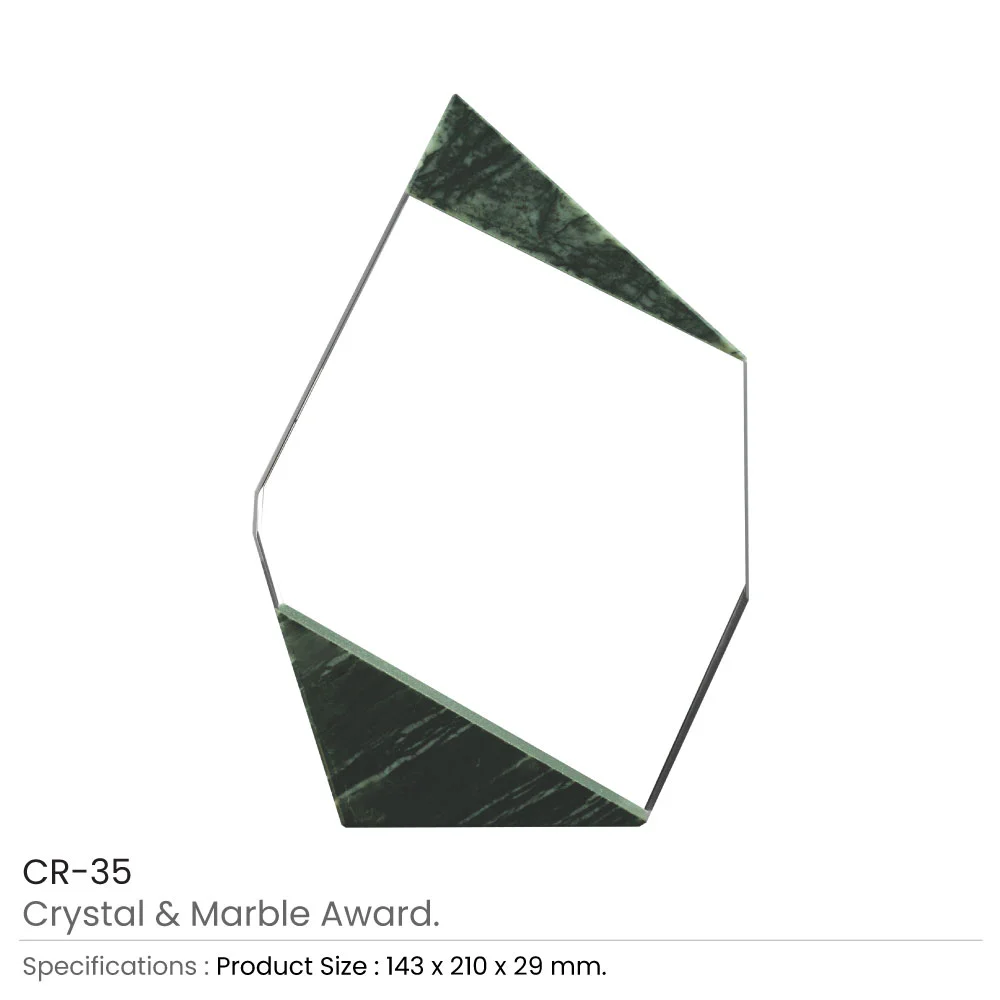 Crystal and Marble Awards in Box