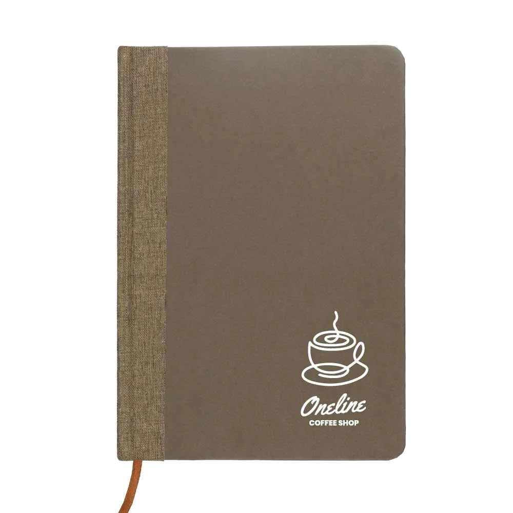 A5 size Coffee Material Notebook
