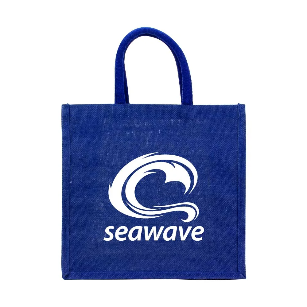 Reusable Square Jute Shopping Bags