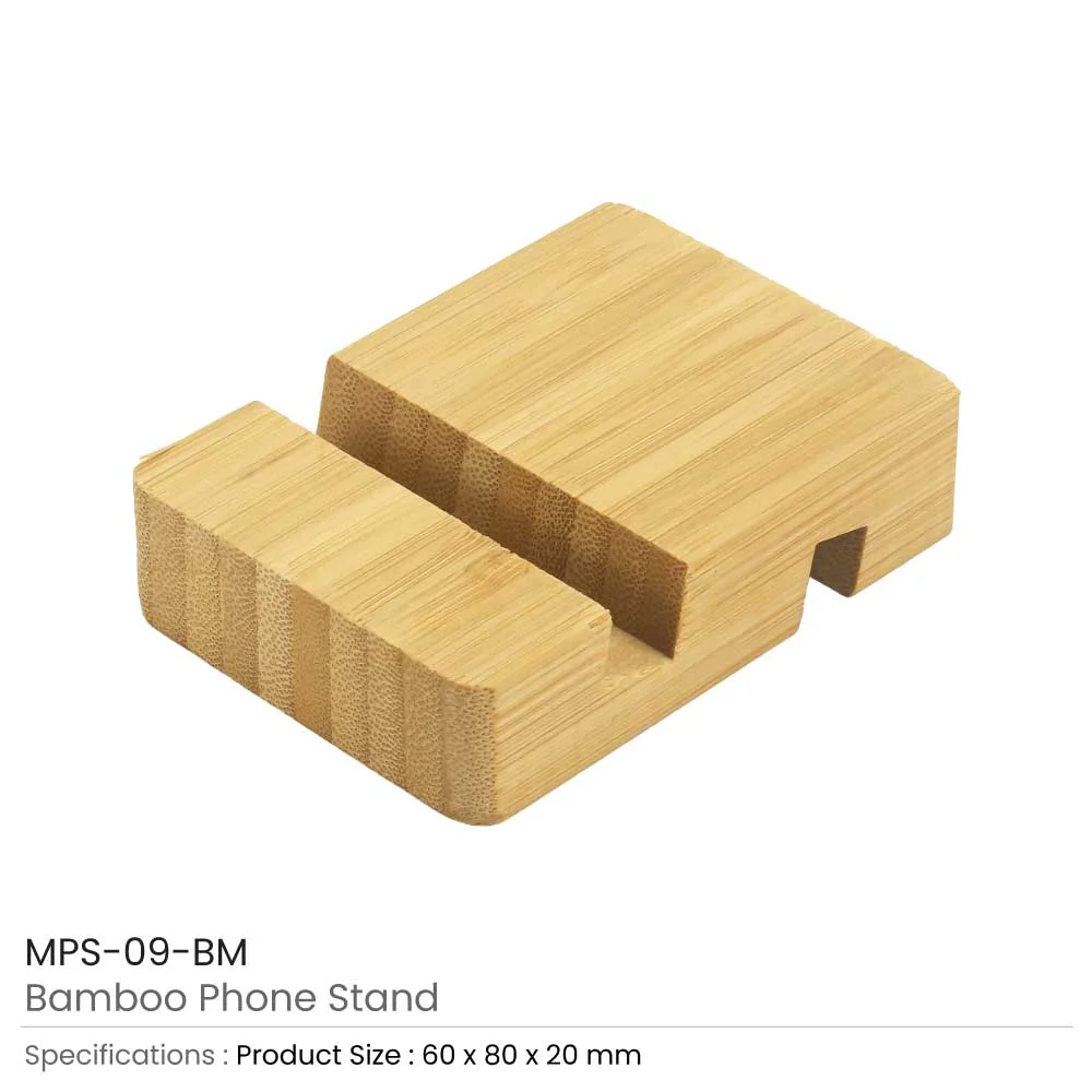 Bamboo Phone Stands