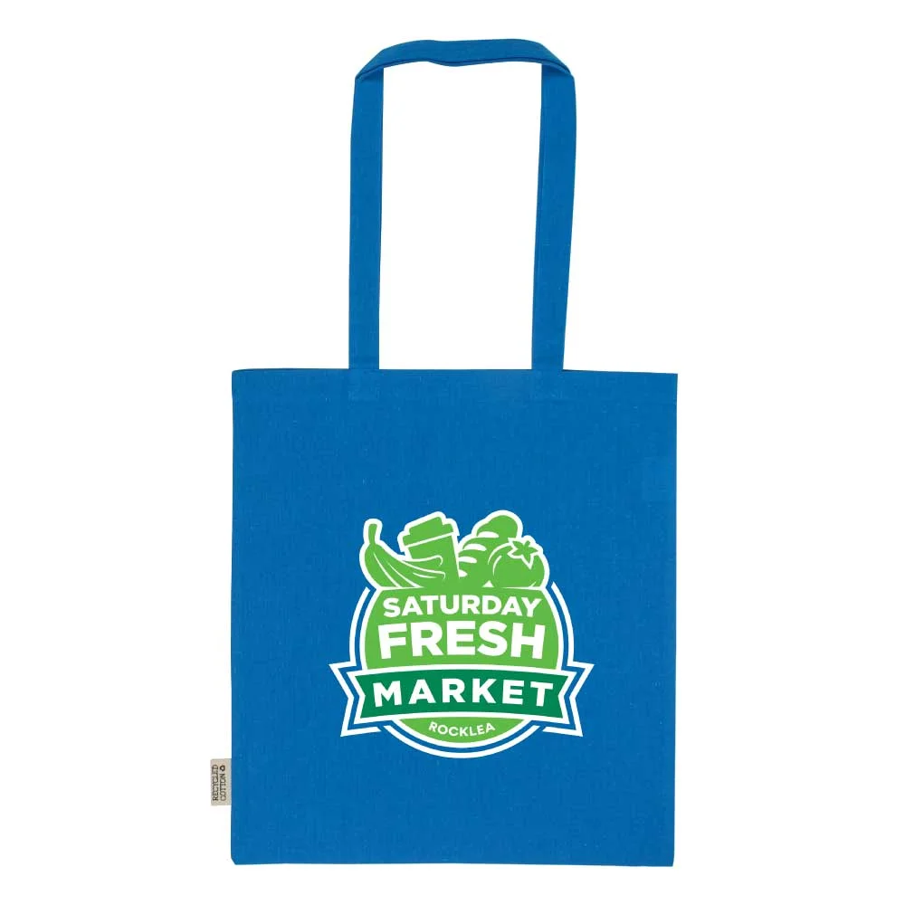 Recycled Cotton Bags, Durable Long Strap