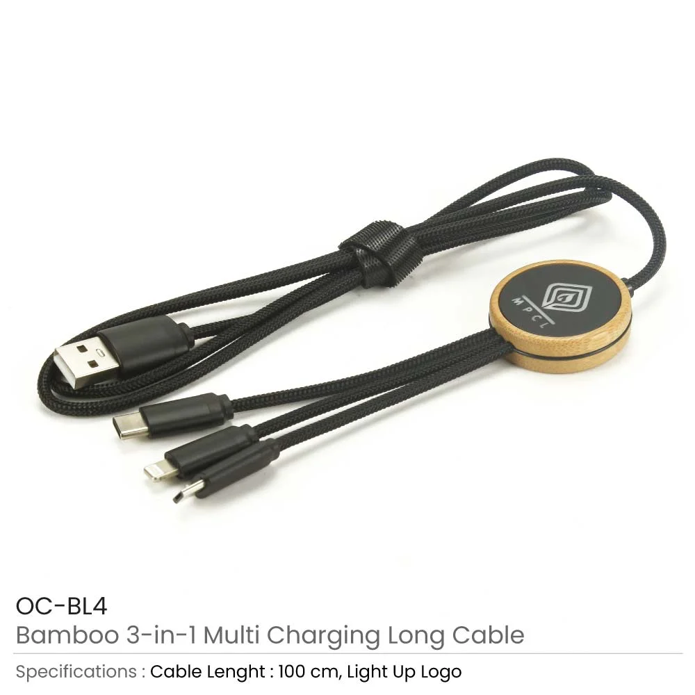 3-in-1 Multi-Charging Long Cable