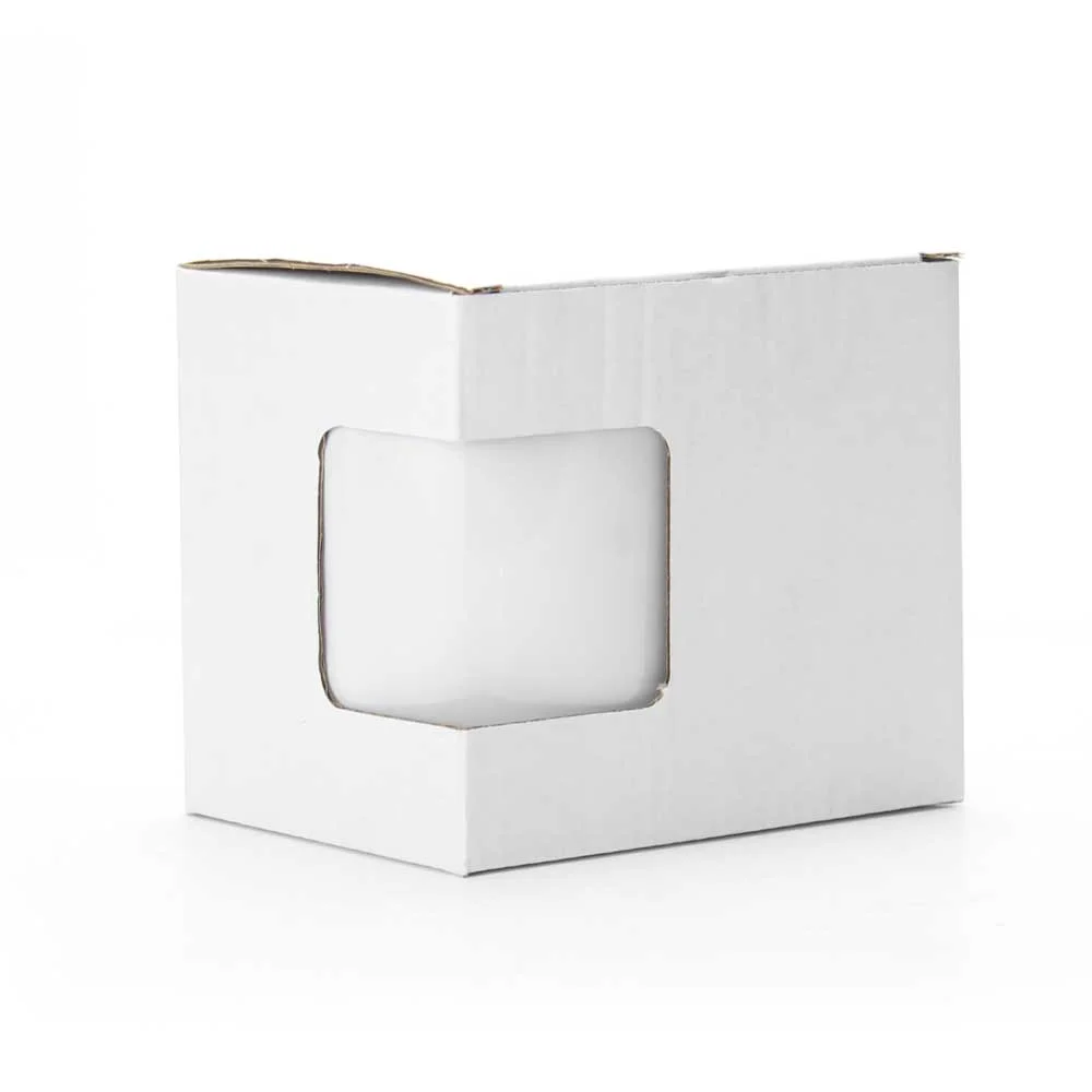 White Sublimation Mugs with Box