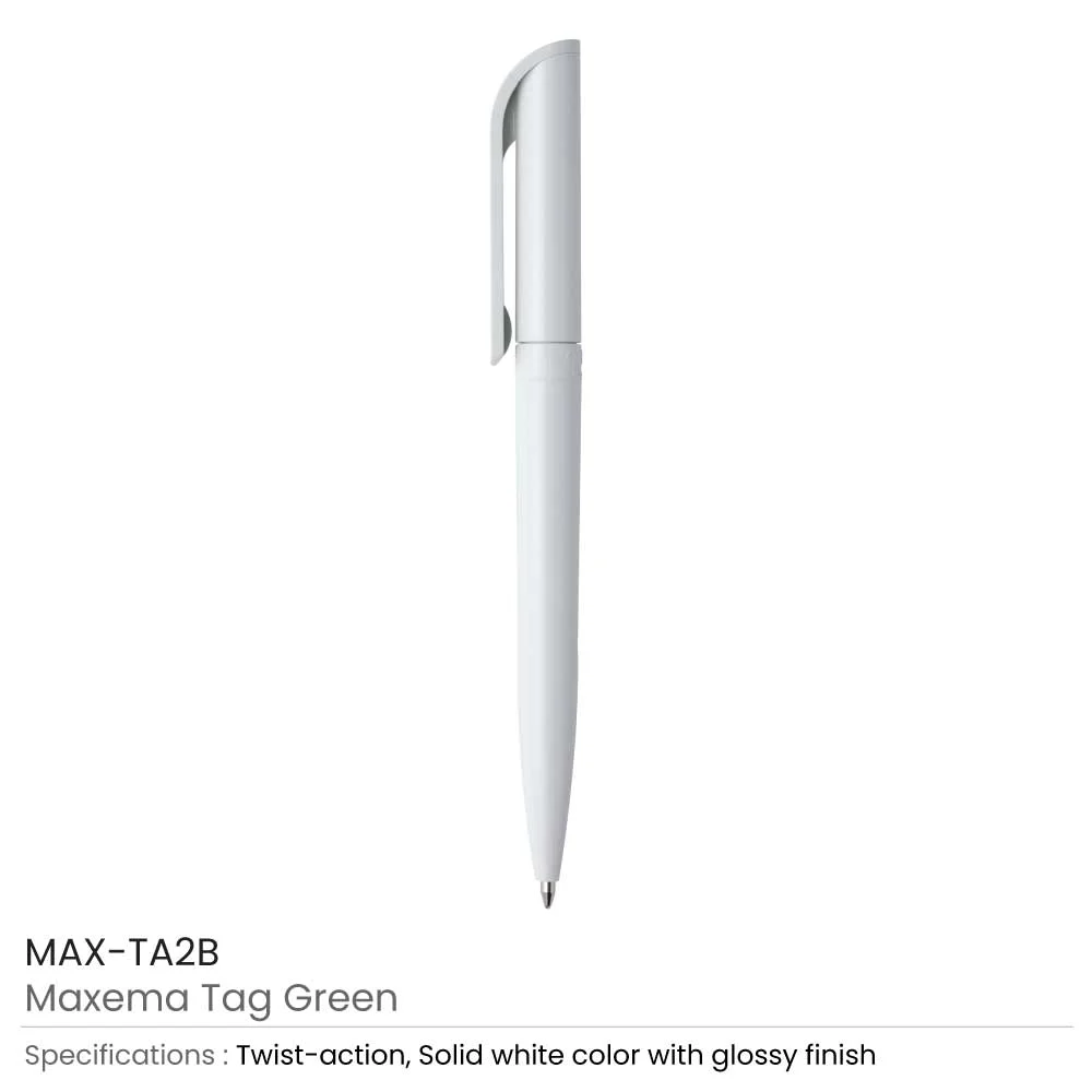 Antibacterial Pens Tag Green