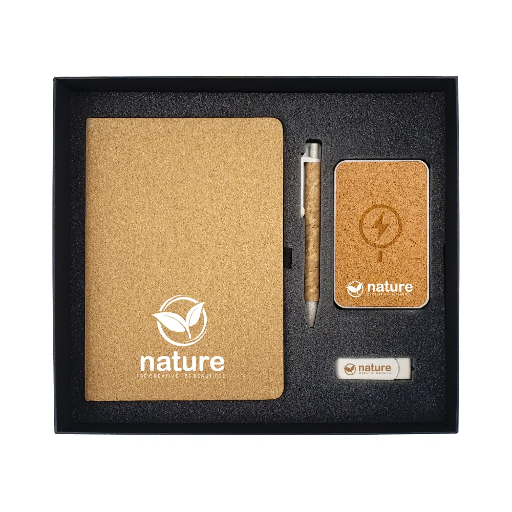 Eco-Friendly Gift Sets in Black Cardboard Box GS-011