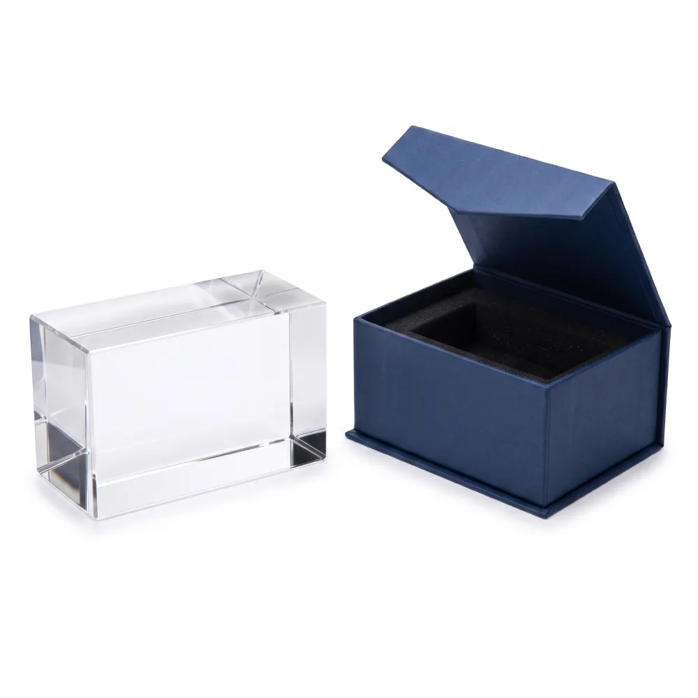 3D Rectangular Crystal Cube
