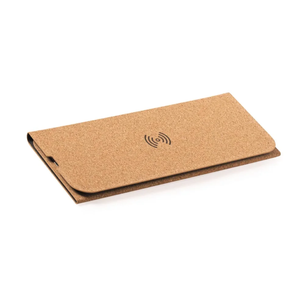 Cork Foldable Mousepads with 15W Wireless Charging Type-C
