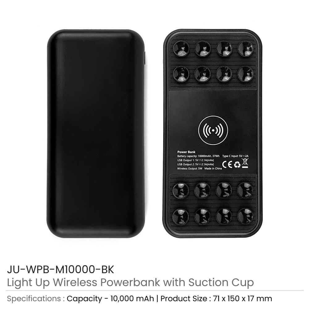Light Up Wireless Powerbank