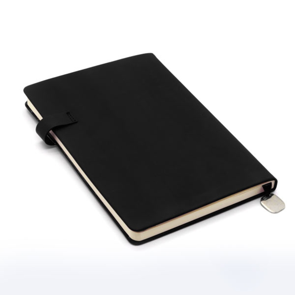 A5 Leather Notebook MAGNETE-20561BK