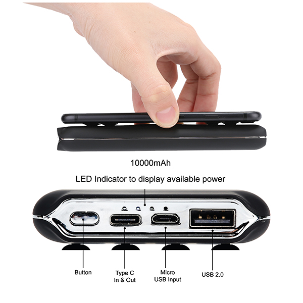 10000 mah Wreless Power Bank
