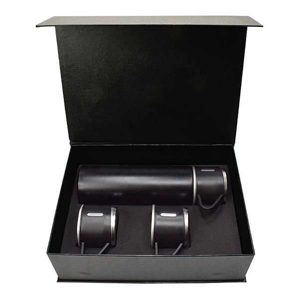 Flask With Coffee Mug Set STMK 070233