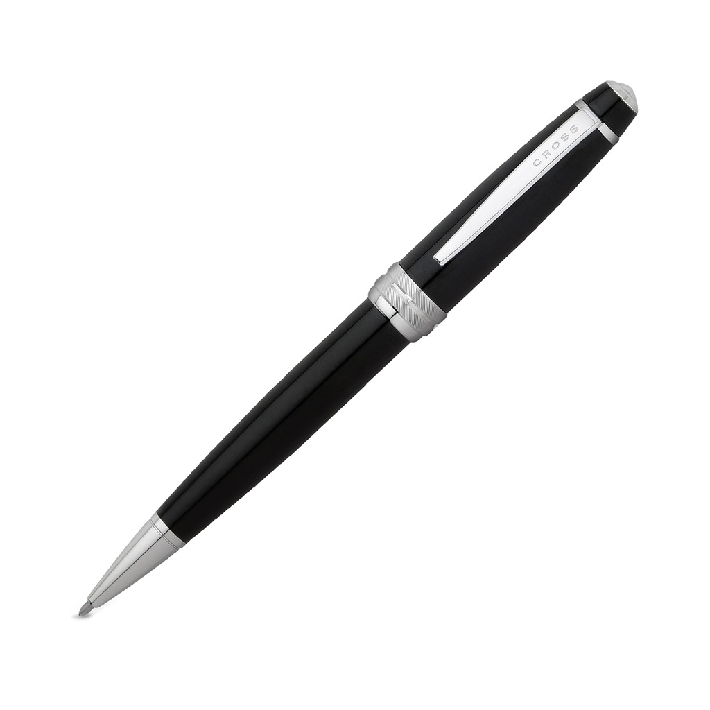 CLASSIC CENTURY SLIM WALLET - BLACK + BAILEY LUXUARY PEN- BLACK