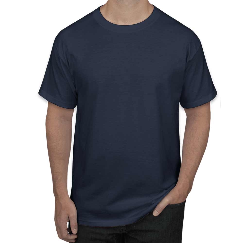 Round neck T-shirt 220gsm Material Cotton