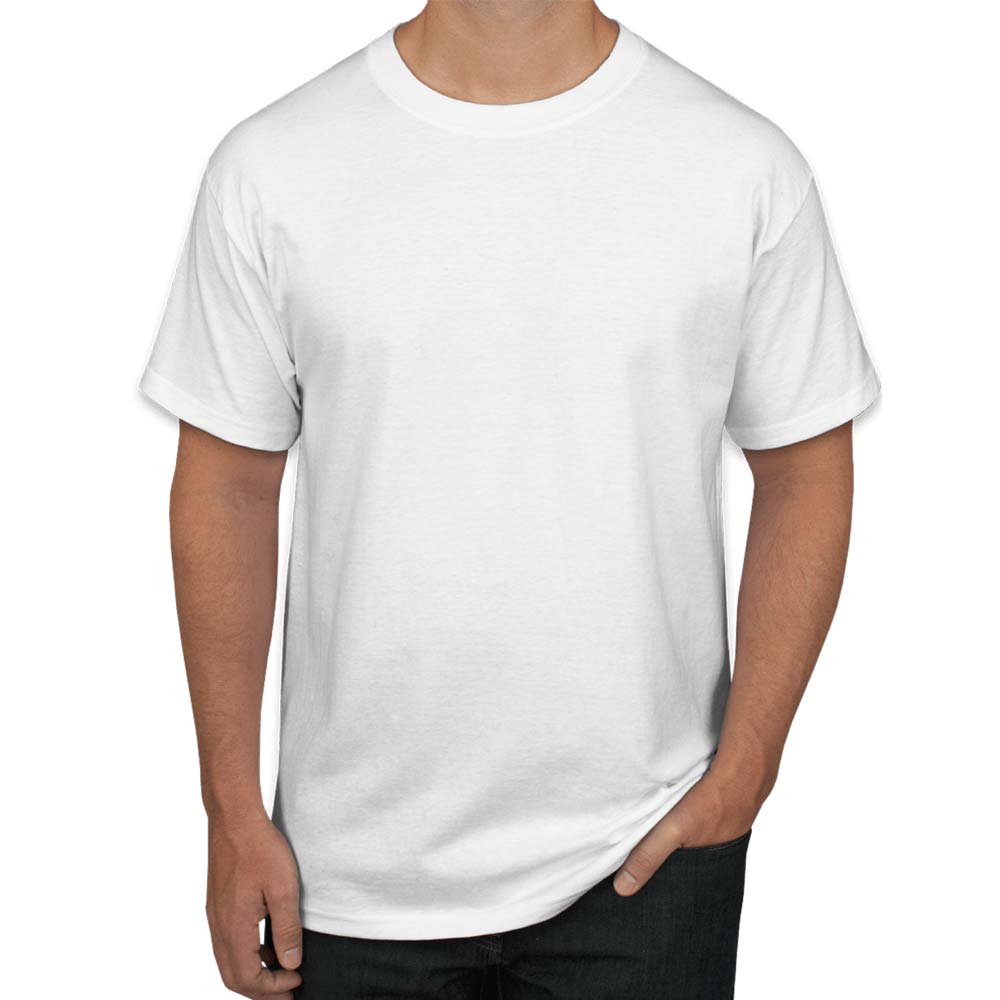 Round neck T-shirt 220gsm Material Cotton