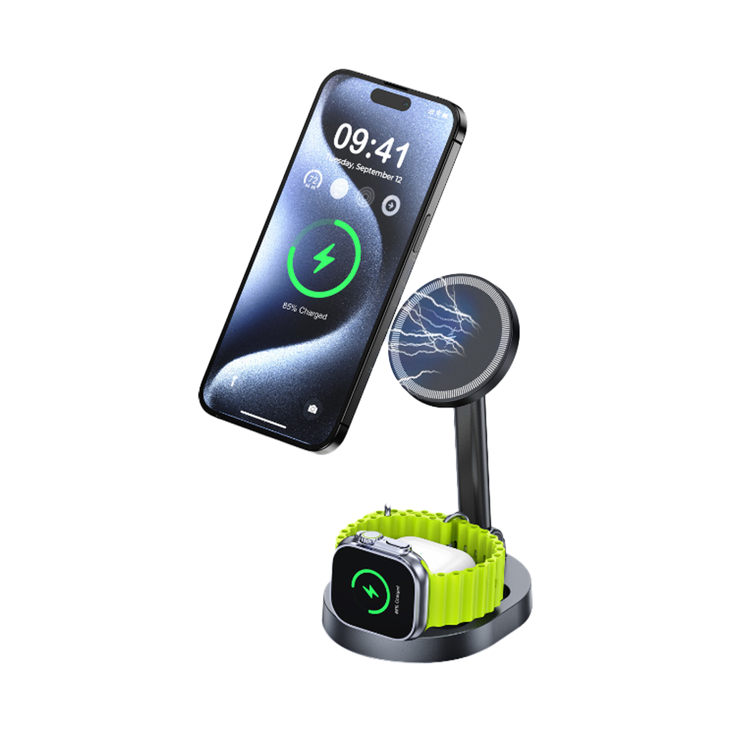 3 in1 Magsafe Wireless Charger STAA 240903