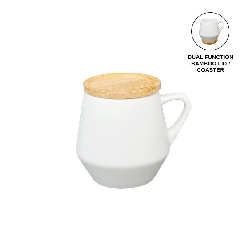 Ceramic Mug with Bamboo Lid STED 241020
