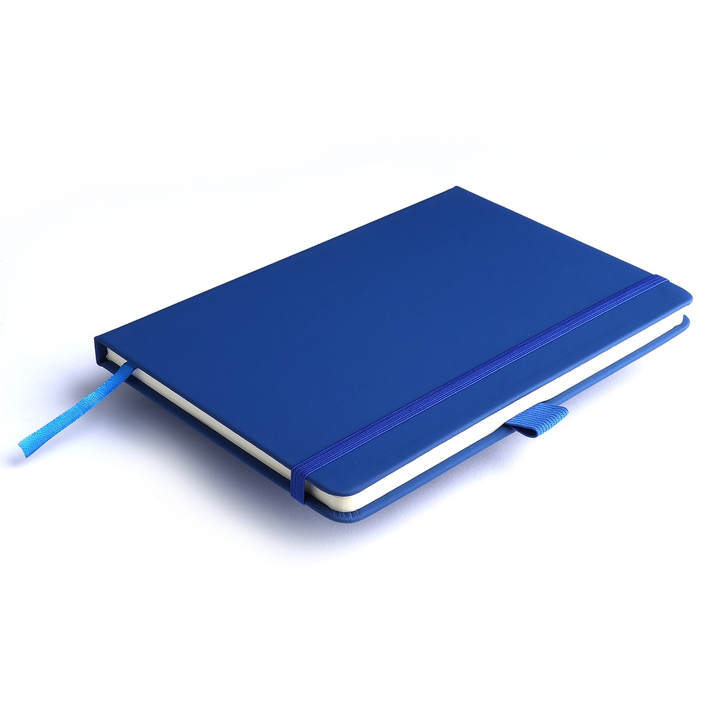 A5 PU Economic Notebook and pen R Blue 