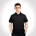 AGGERT Polo SUPIMA Cotton 220 GSM Black