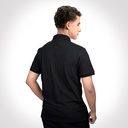 AGGERT Polo SUPIMA Cotton 220 GSM Black