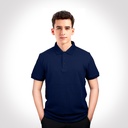 AGGERT Polo SUPIMA MERCERISED Cotton 240 GSM-Navy Blue