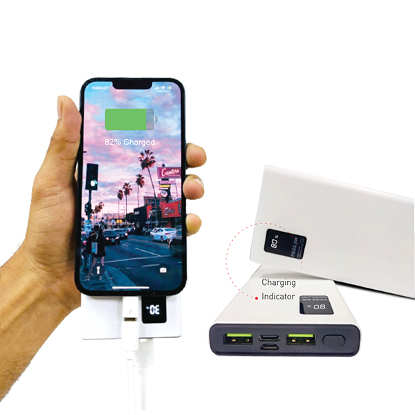 Powerbank with LCD screen 10000mAh