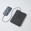 Tech Portfolio Power bank  With  Wireless Charging Light up Logo
