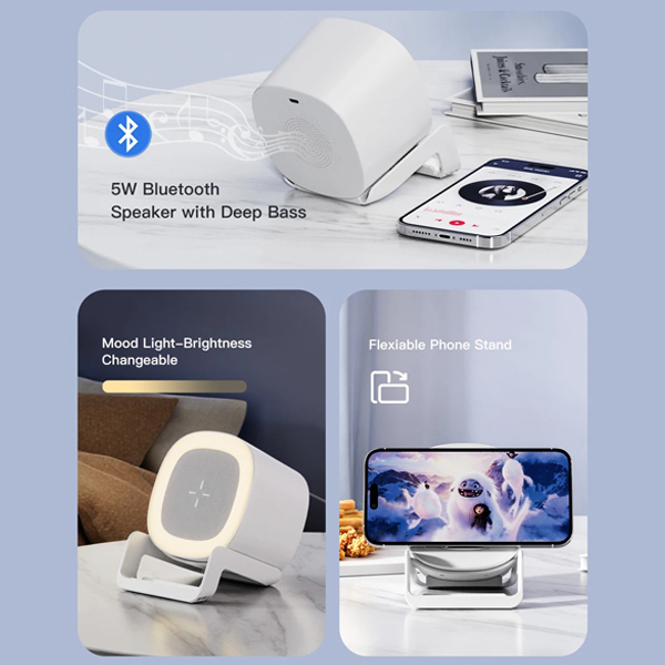 Speaker With Wireless charger