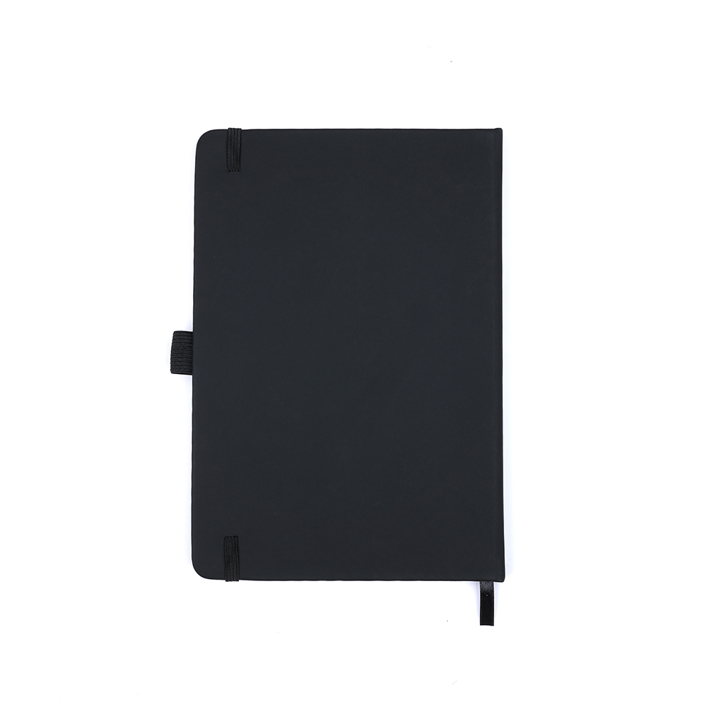 A5 Pu Economic Notebook Black  