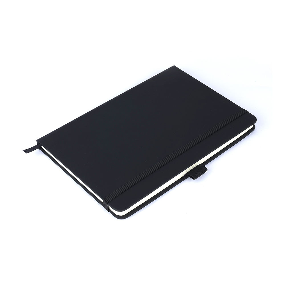 A5 Pu Economic Notebook Black  