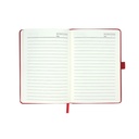 A5 Pu Economic Notebook RED 