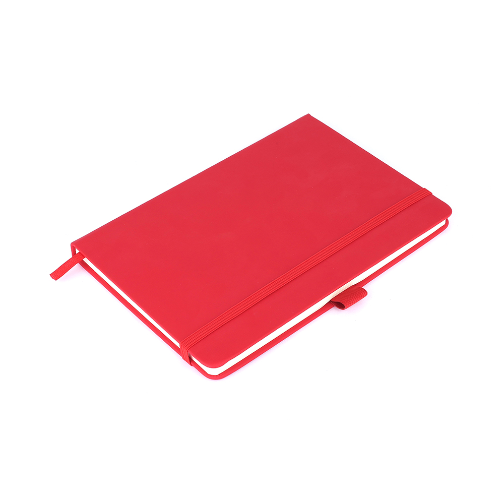 A5 Pu Economic Notebook RED 