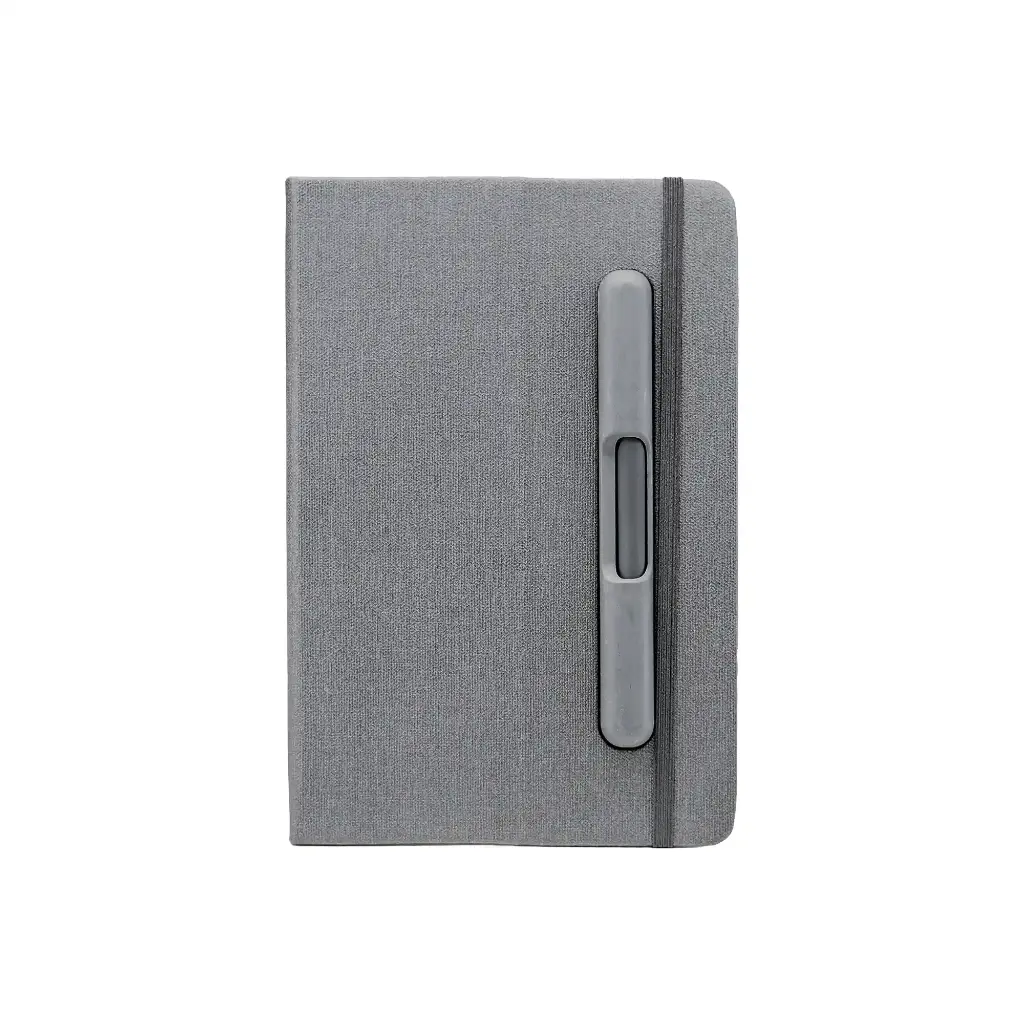 RPET Notebook with Mobile Pen Holder 