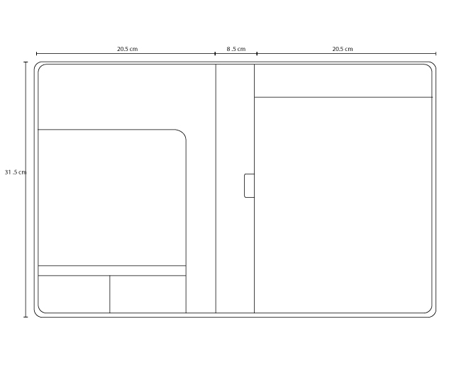 GENUINE LEATHER A4 FOLDERS-YDM