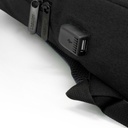 AGGERT Backpack Black - Metro