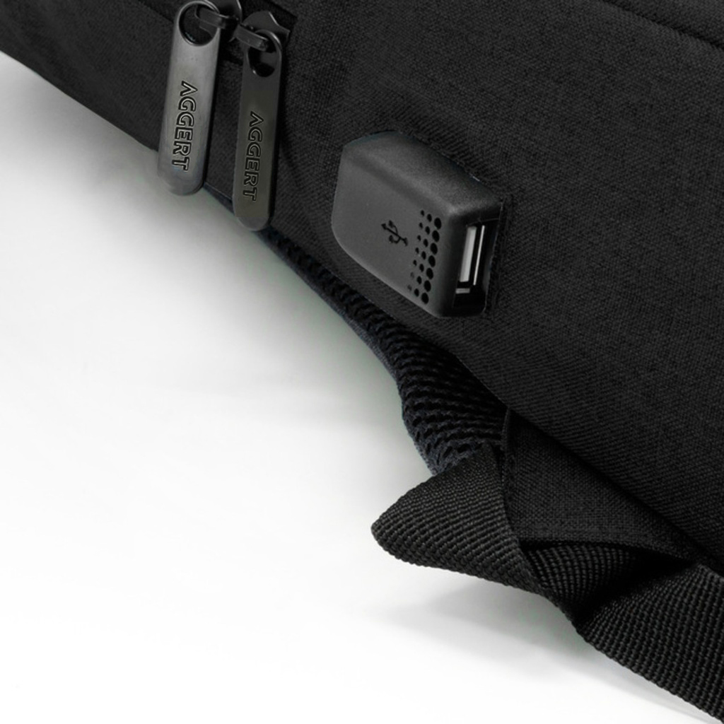 CHASE PLUS Backpack Black -Bellezza