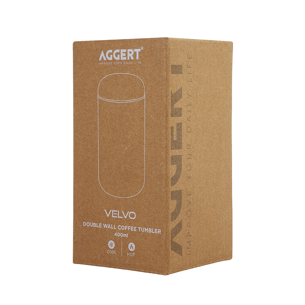 Coffee Tumbler Velvo White - 400ml