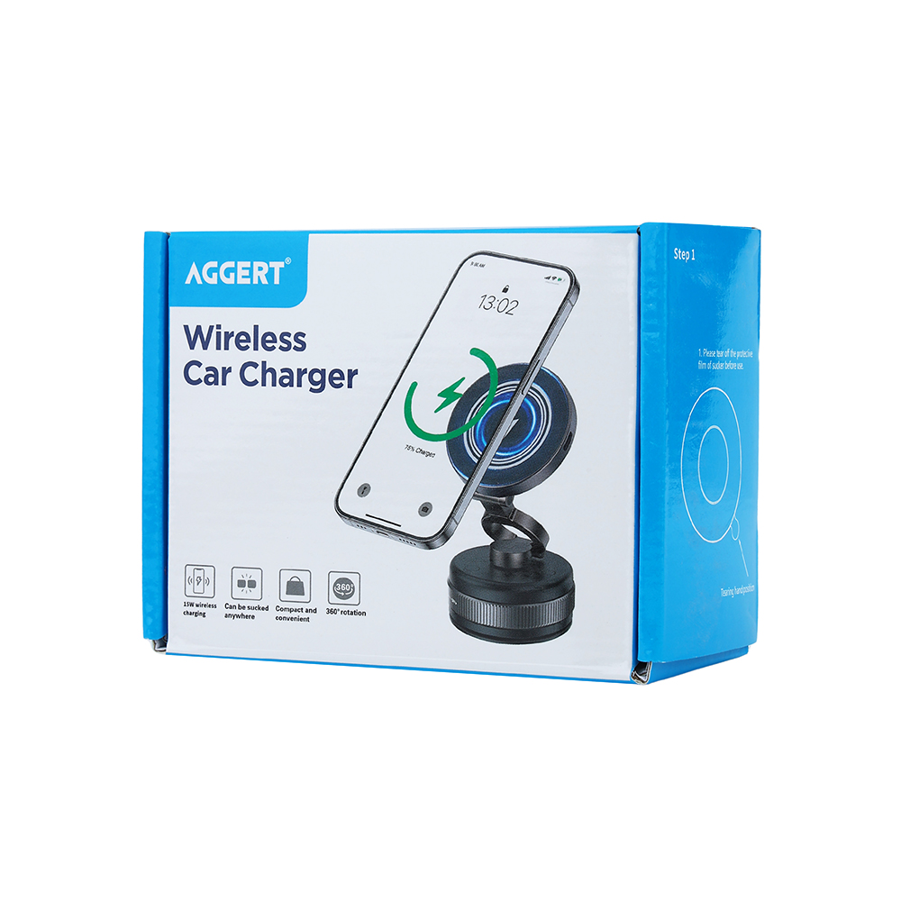 Aggert Wireless Magnetic Car charger DriveCharge