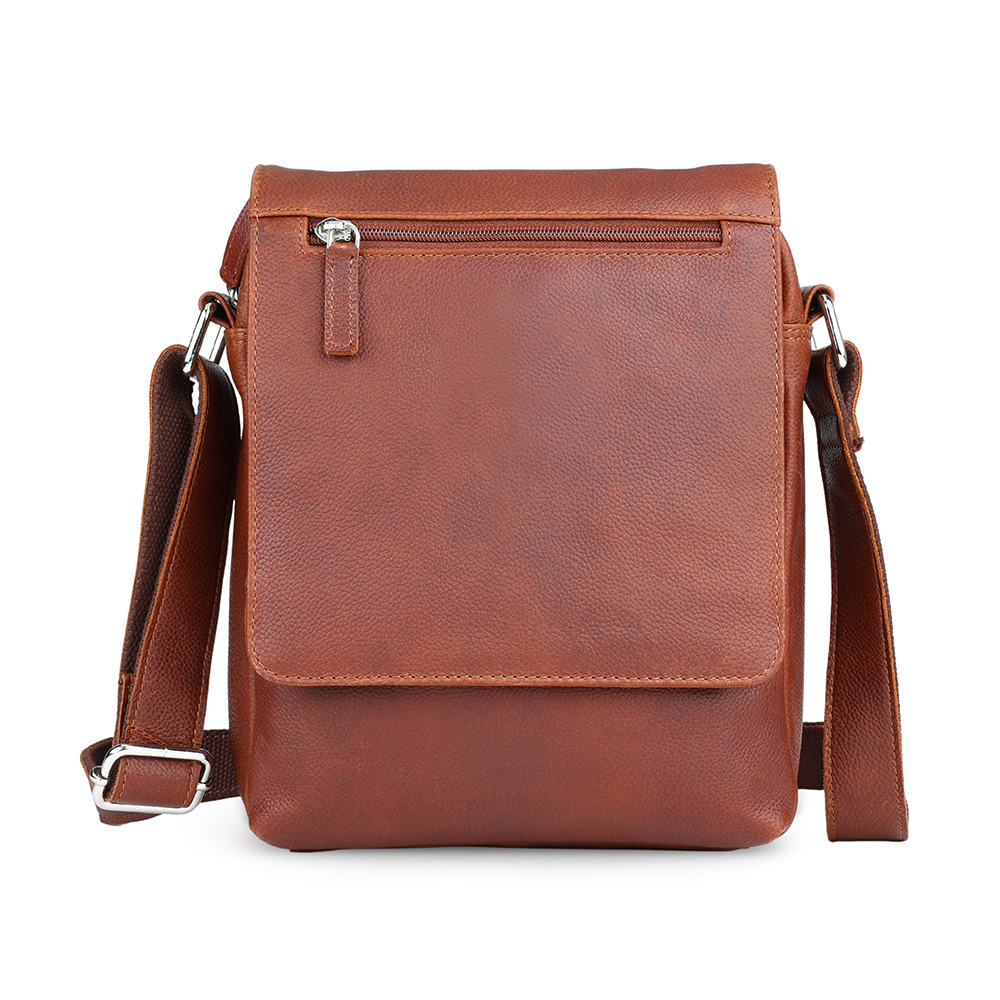 CHASE PLUS Body Bag MetroHide brown - Oxford