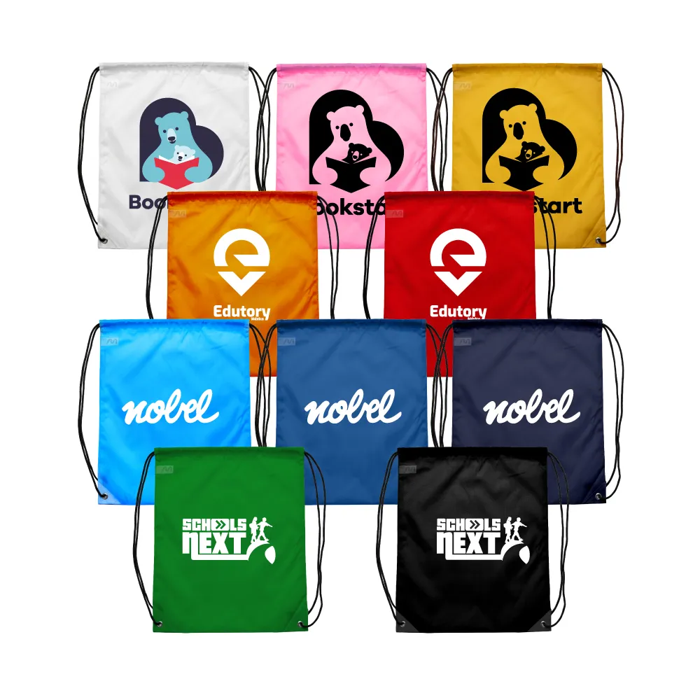 Promotional Drawstring Bags in High-Quality Polyester Material