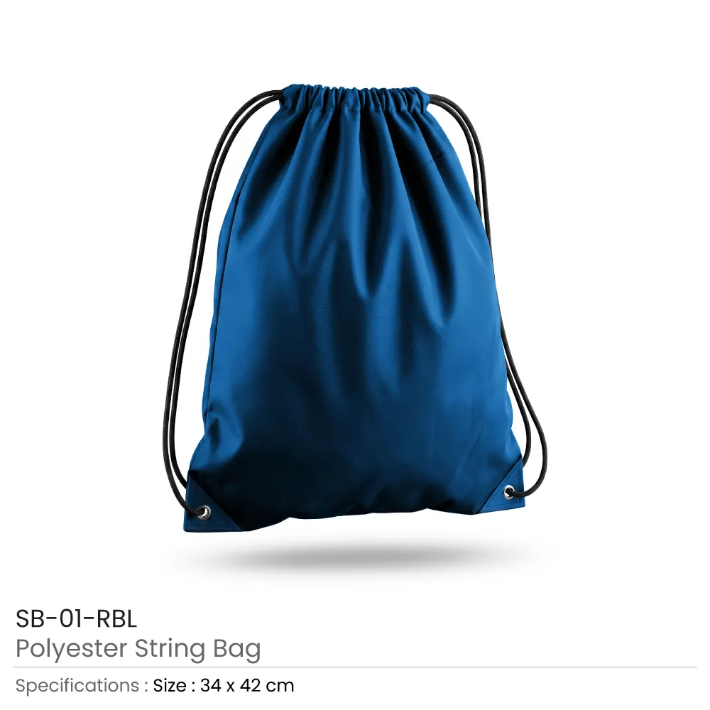 Promotional Drawstring Bags in High-Quality Polyester Material