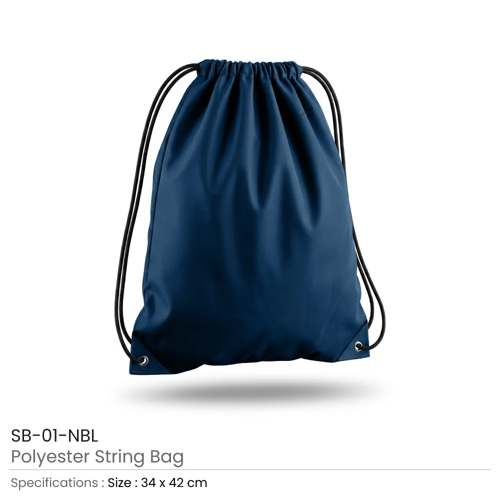 Promotional Drawstring Bags in High-Quality Polyester Material