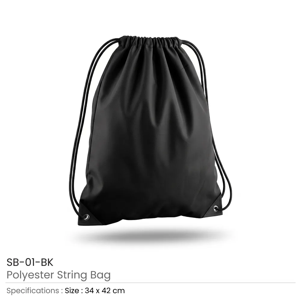 Promotional Drawstring Bags in High-Quality Polyester Material