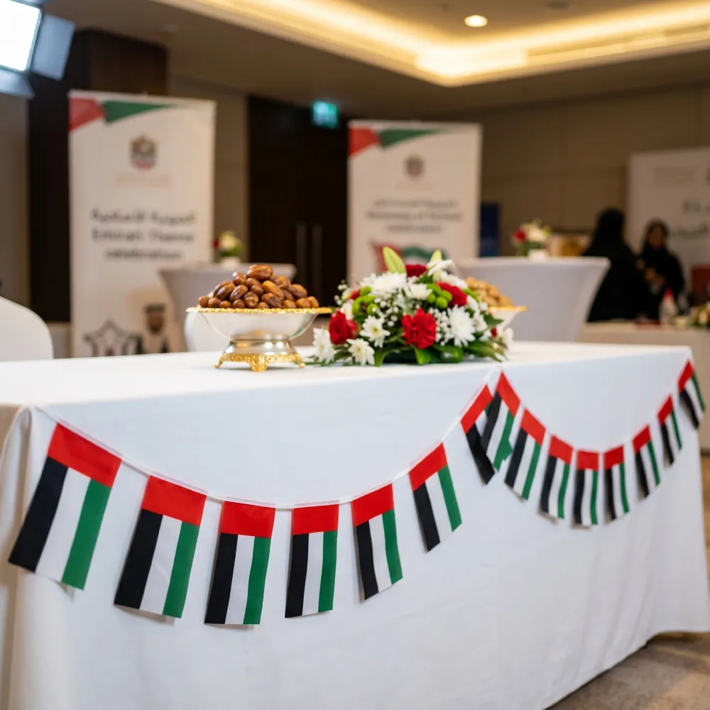 UAE String Flags and Flag Bunting 32Pcs